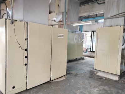 Fire Affected Air Compressor